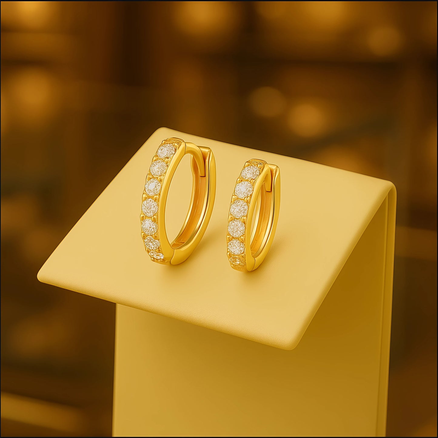 Créoles Pavé Élégantes