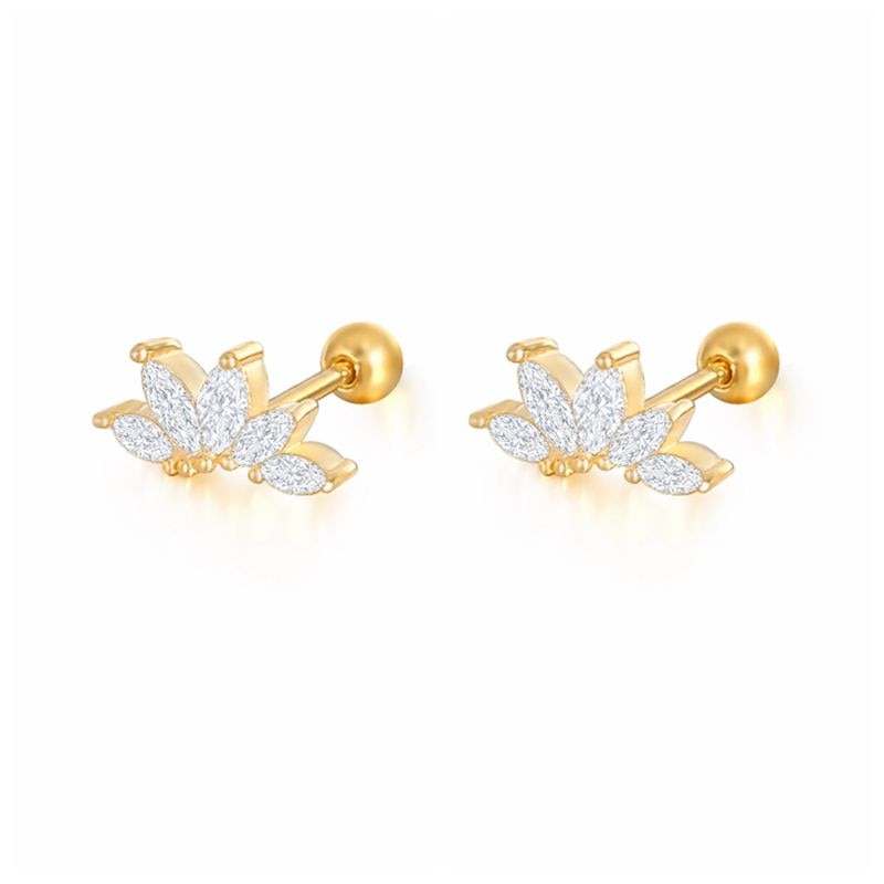 Boucles d’Oreilles Clous Cristal Raffinées