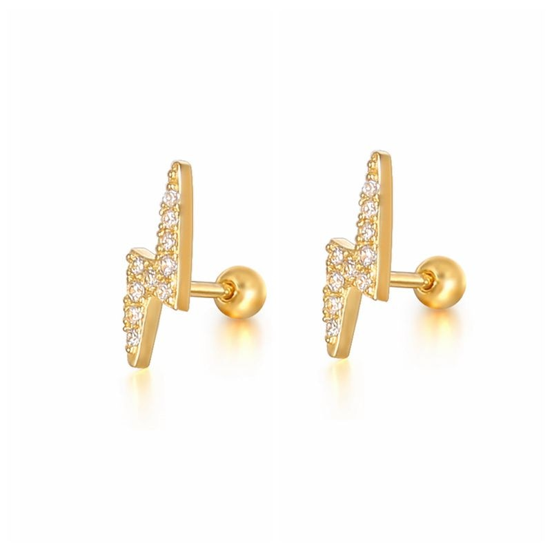 Boucles d’Oreilles Clous Cristal Raffinées