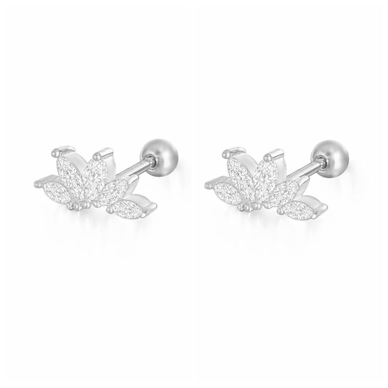 Boucles d’Oreilles Clous Cristal Raffinées