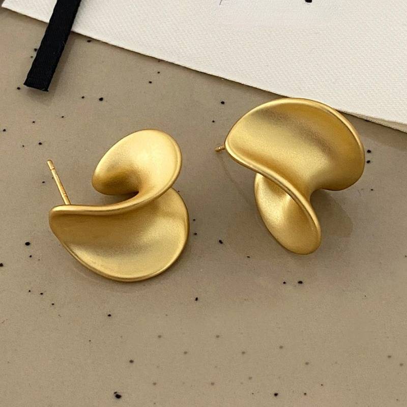 Boucles d'oreilles Curve