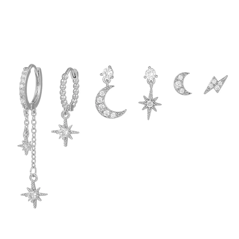 Boucles d’Oreilles Étoilées