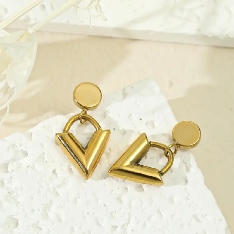 Clous d’Oreilles Luxe Élégance Quotidienne