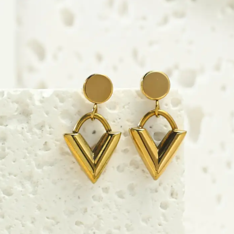 Clous d’Oreilles Luxe Élégance Quotidienne