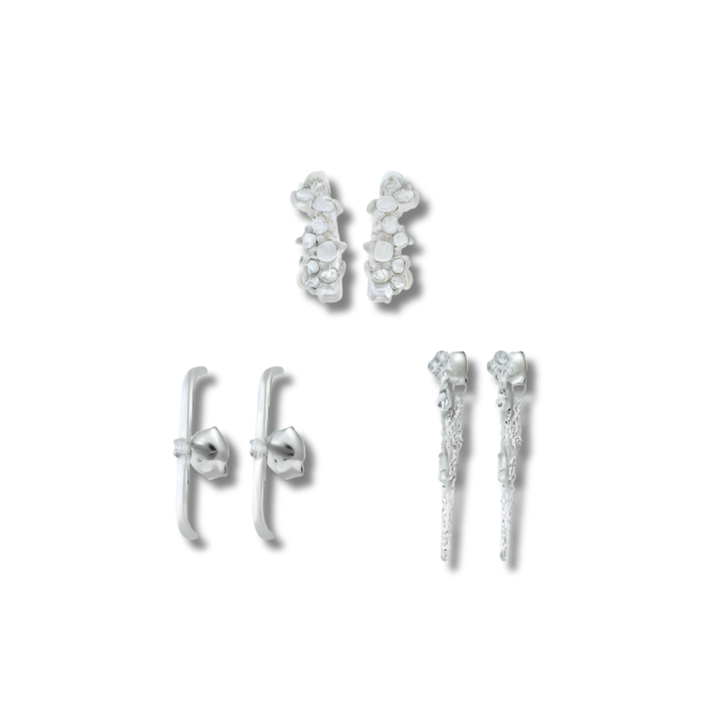 Boucles d'oreilles Luna Élégance