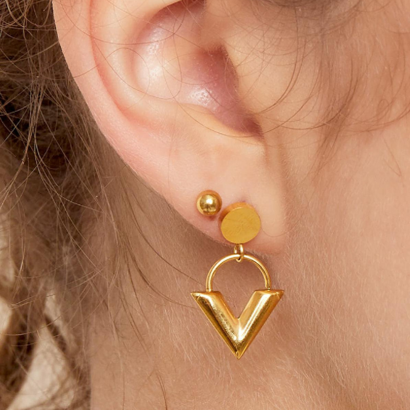 Clous d’Oreilles Luxe Élégance Quotidienne