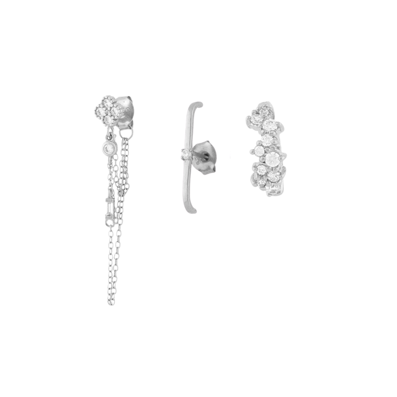 Boucles d'oreilles Luna Élégance