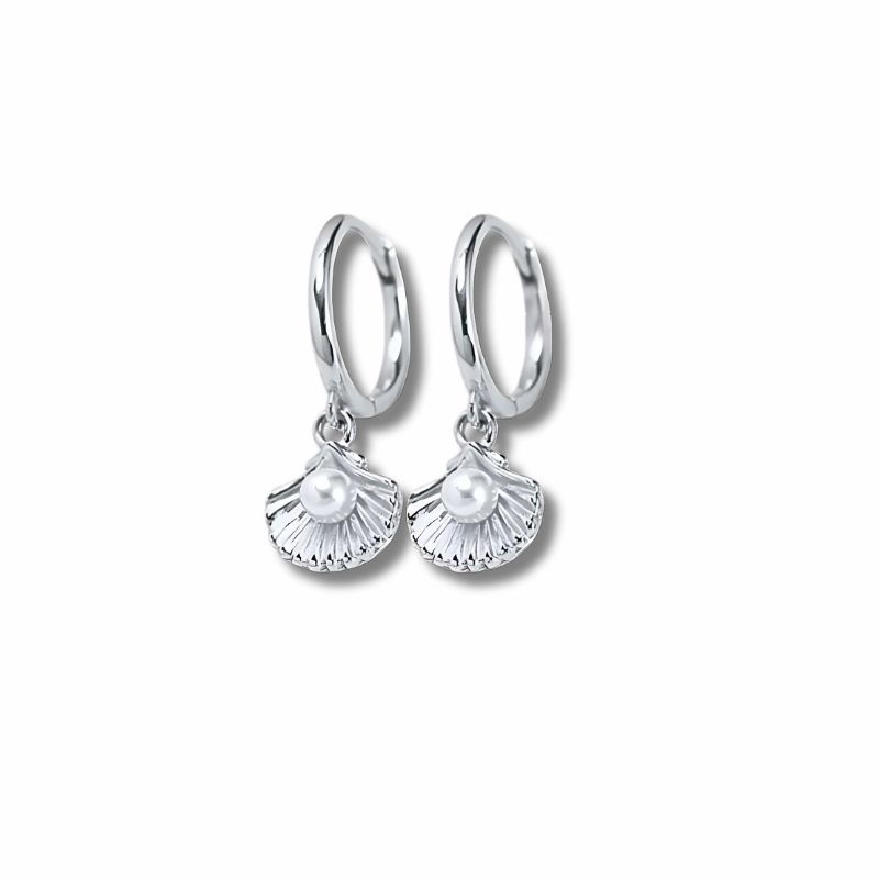 Boucles d'oreilles élégantes en Coquillages et Perles