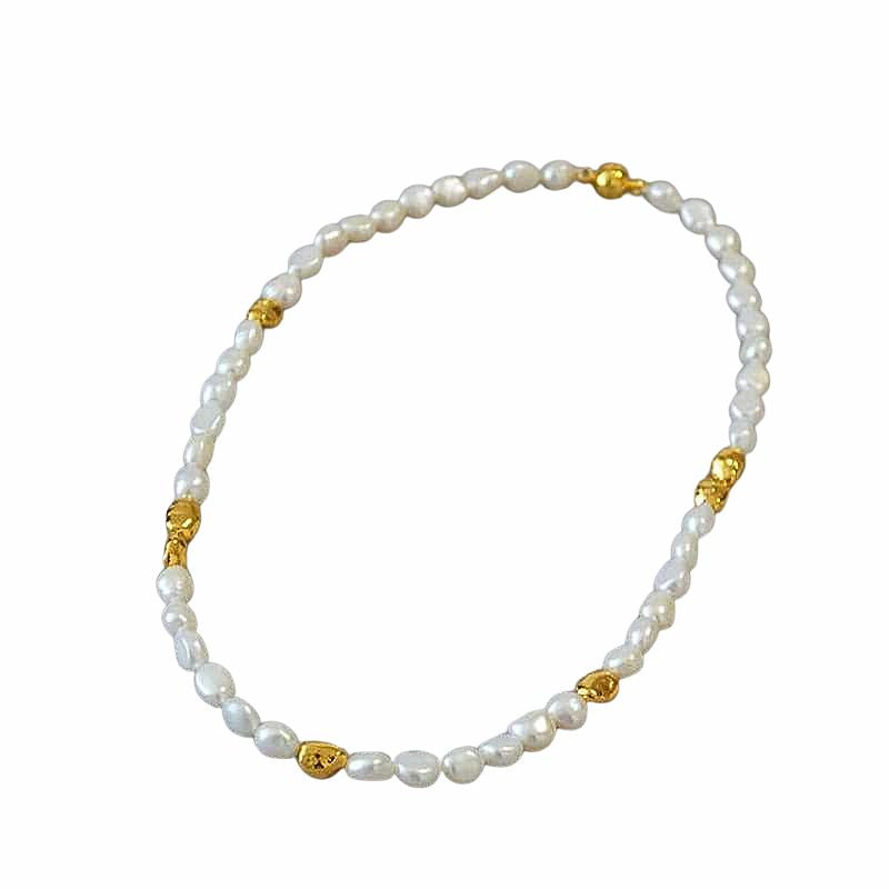 Collier Perle Baroque Irrégulière