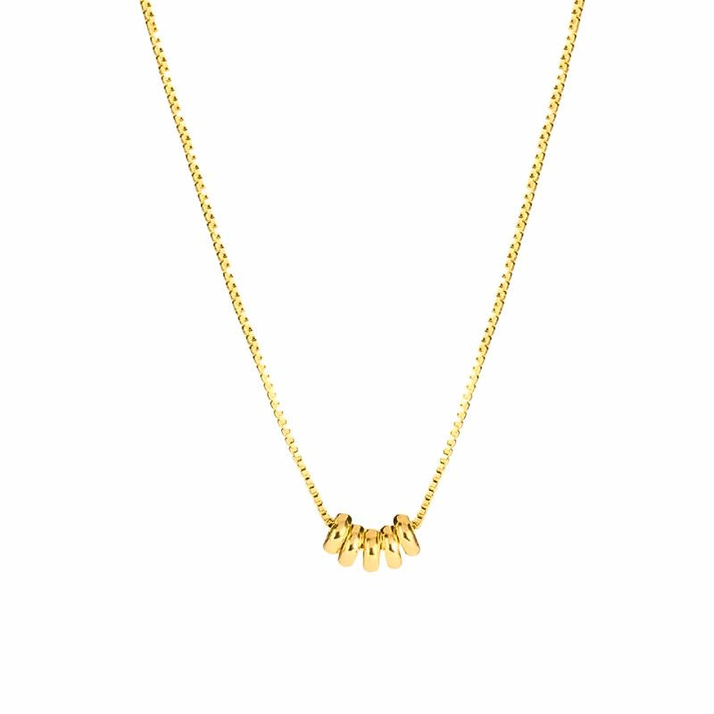 Collier Charme Whisper Plaqué Or