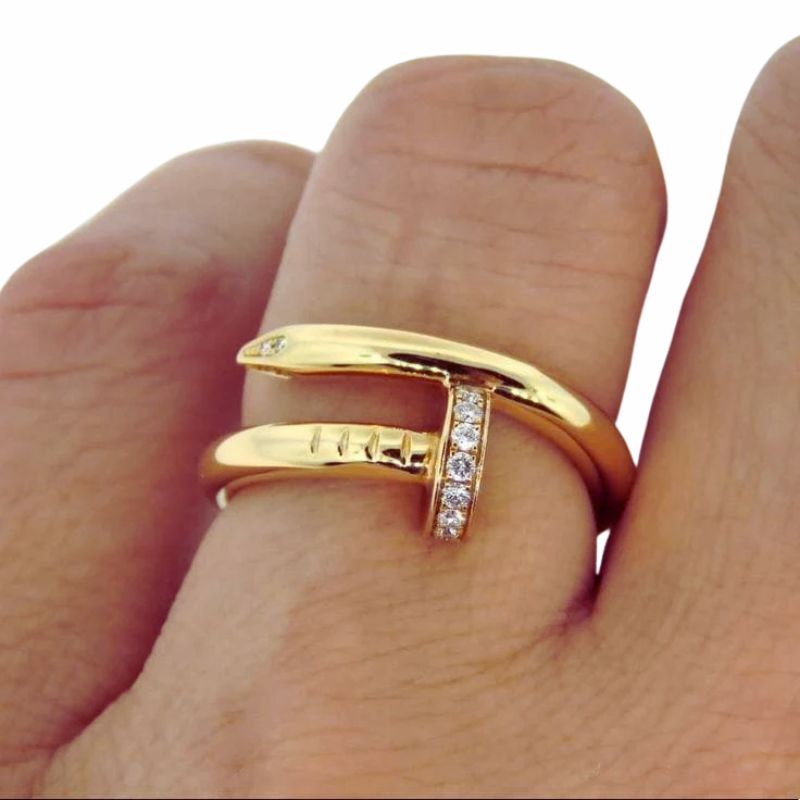 Bague Cocktail Zircone Brillance Cachée