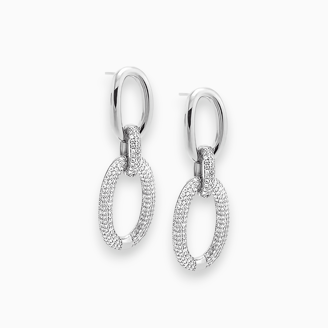 Boucles d'oreilles Créoles Luxe Lumineuses Plaquées Or