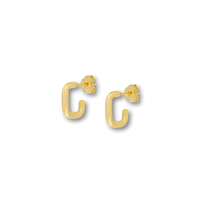 Set de Créoles Dorées Élégantes
