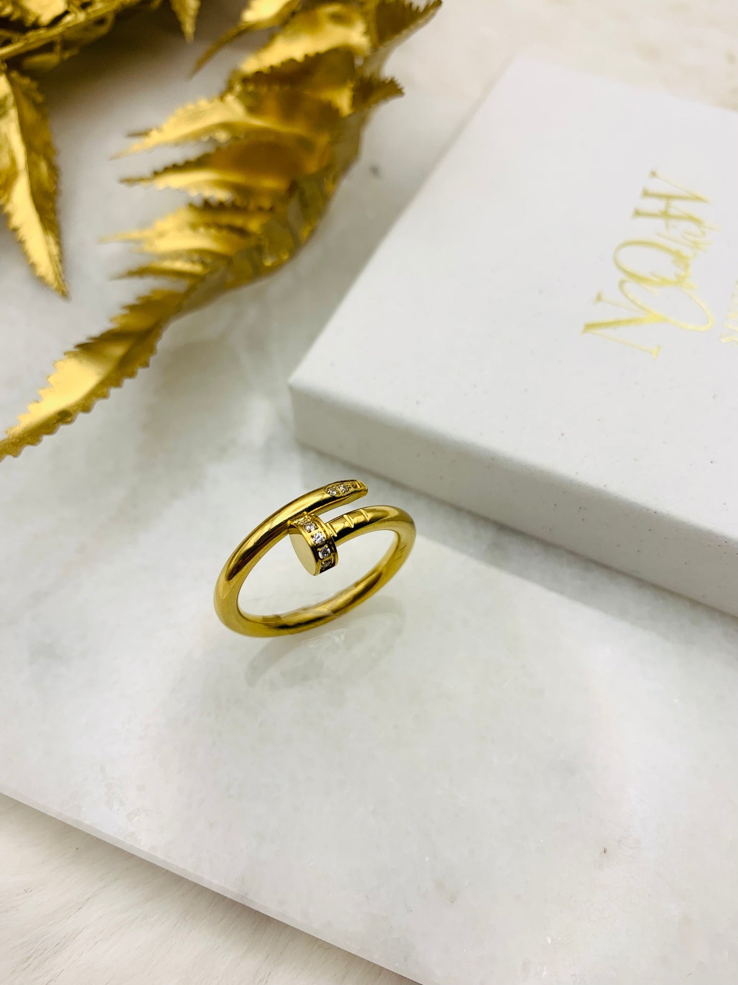 Bague Cocktail Zircone Brillance Cachée