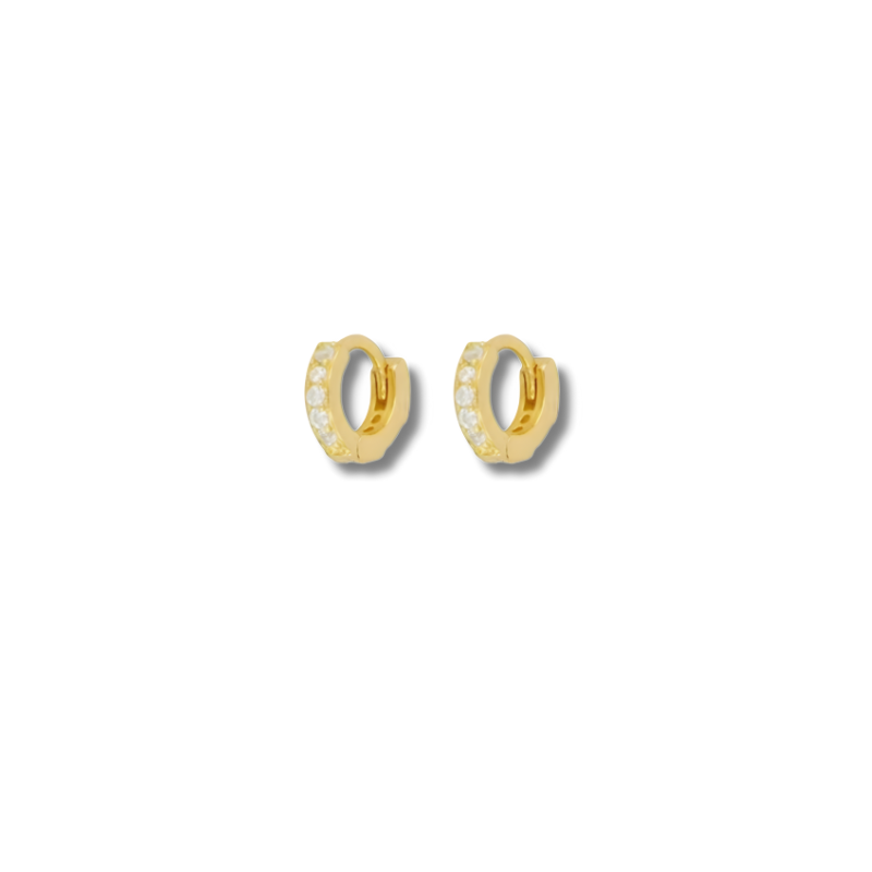 Set de Boucles d’Oreilles Pendantes Dorées Élégantes