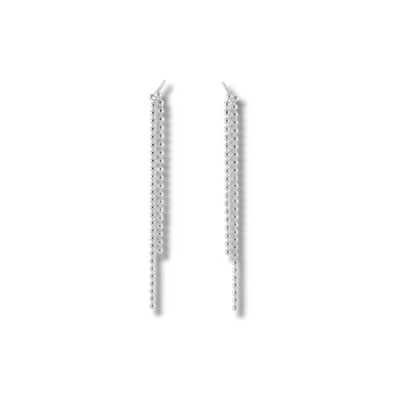 Set de Boucles d’Oreilles Pendantes Dorées Élégantes