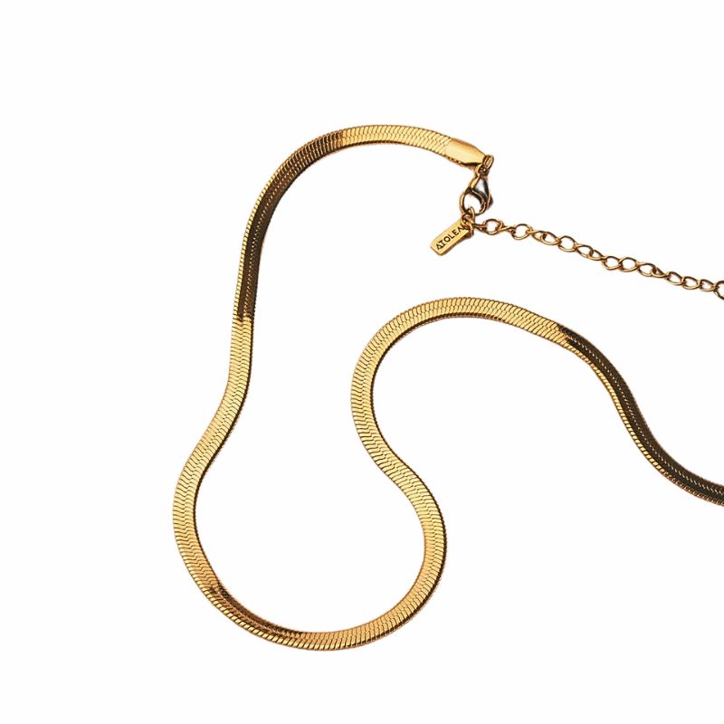Collier Chaîne Épi Doré