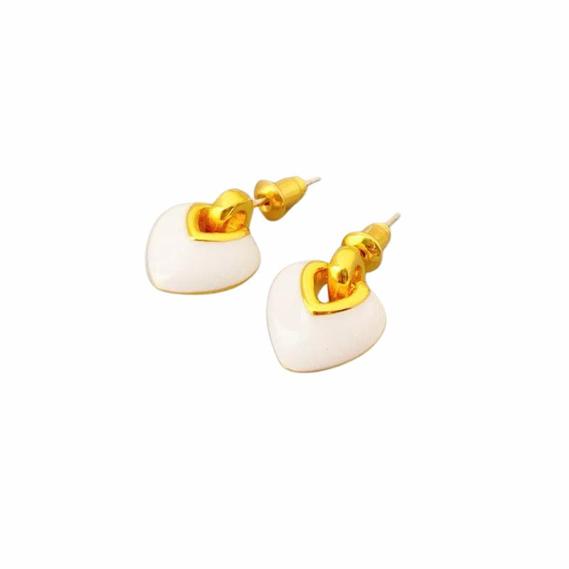 Boucles d'oreilles Amour Français