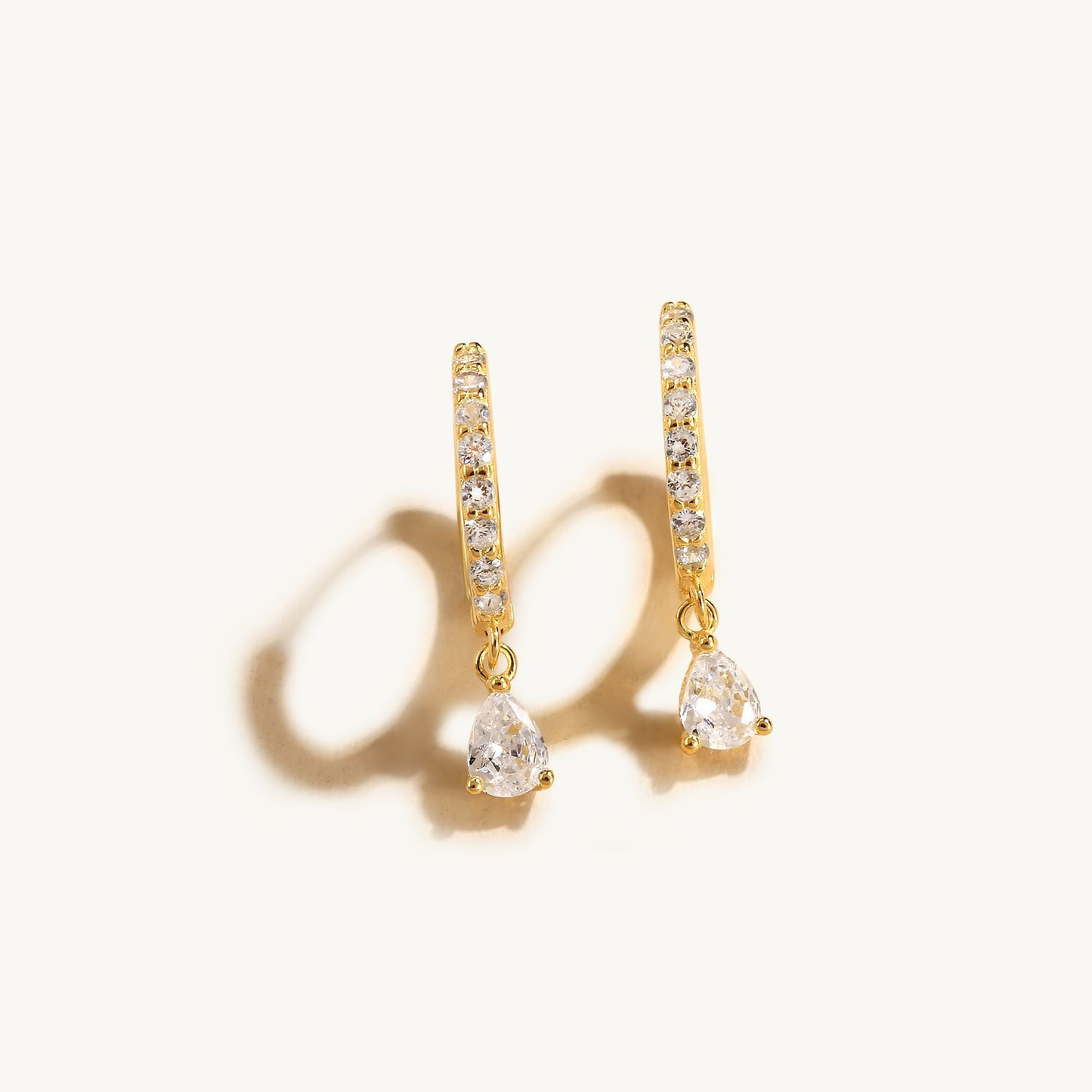 Set de Boucles d’Oreilles Brillantes