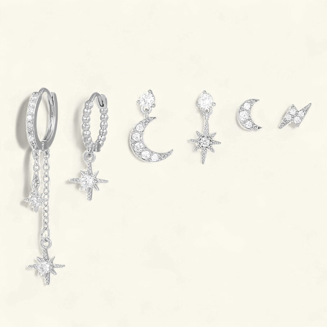 Boucles d’Oreilles Étoilées
