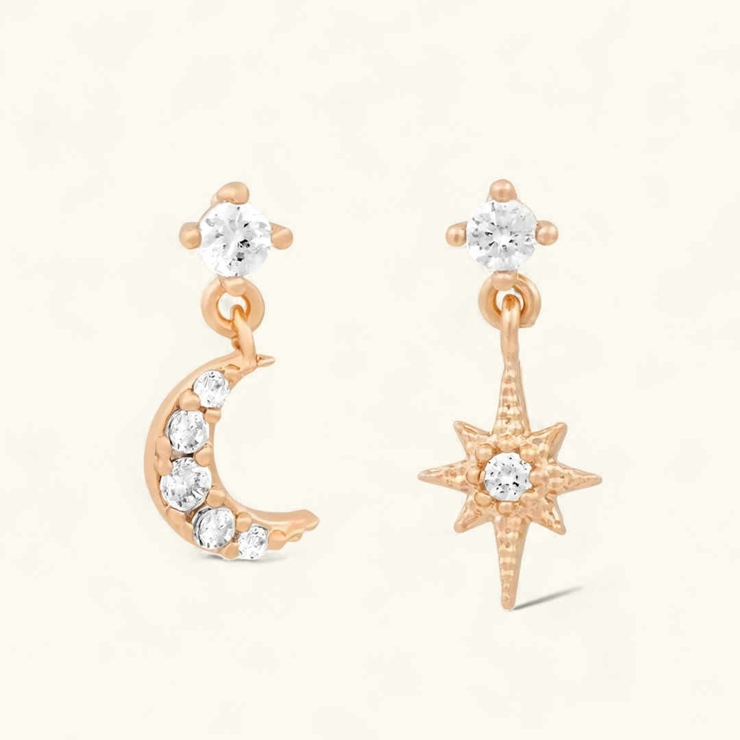 Boucles d’Oreilles Étoilées
