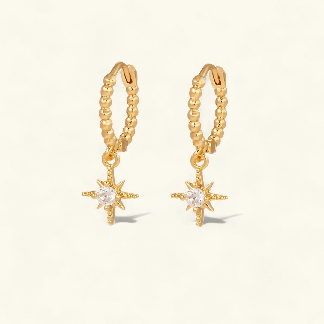 Boucles d’Oreilles Étoilées