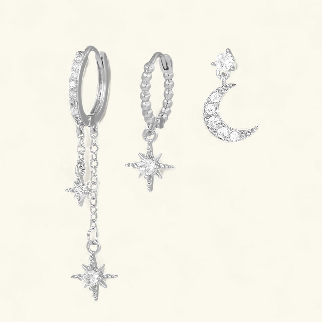 Boucles d’Oreilles Étoilées