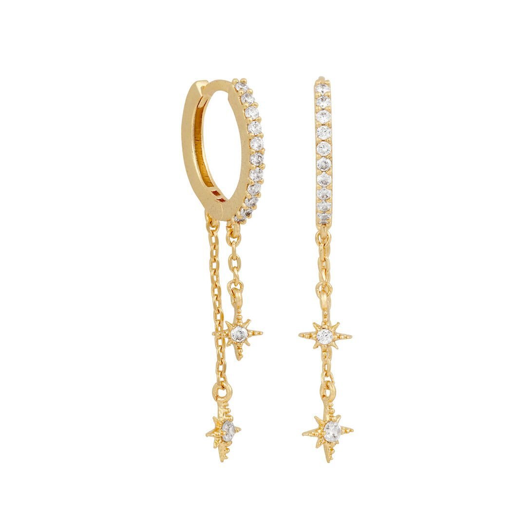 Boucles d’Oreilles Étoilées