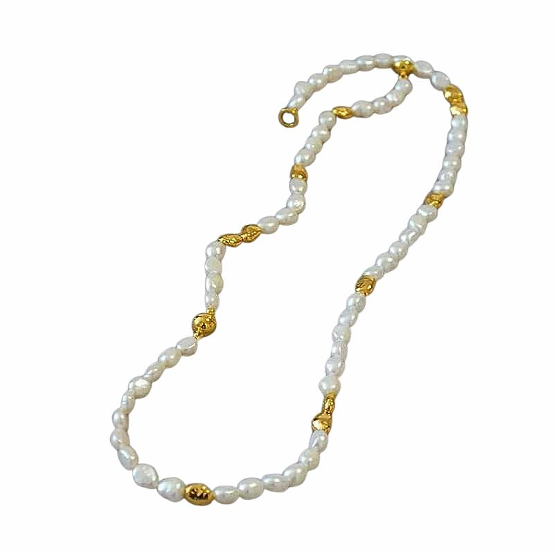 Collier Perle Baroque Irrégulière