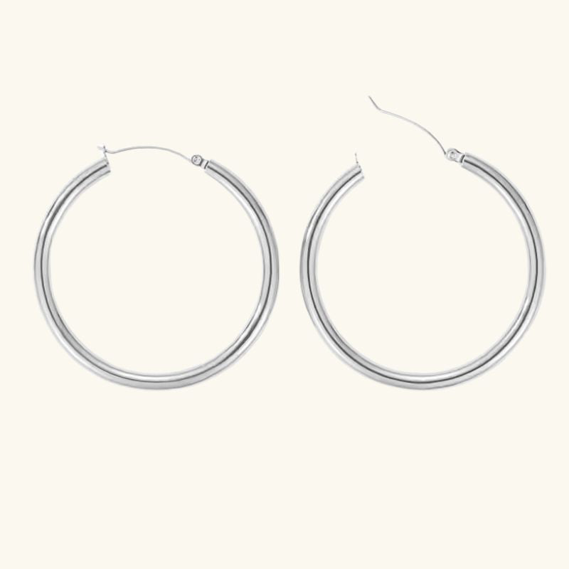 Boucles d'oreilles Rondes Plaquées or