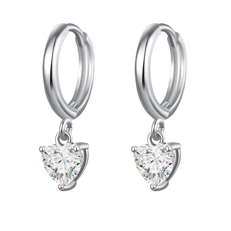 Boucles d’Oreilles Goutte Zirconium