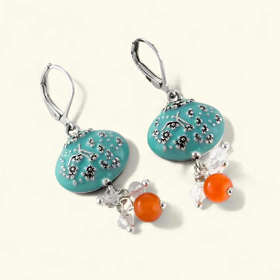 Boucles d'Oreilles Vintage Blossom Or