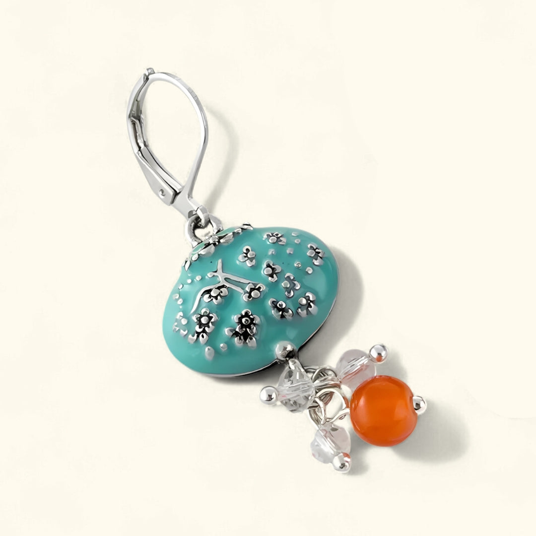 Boucles d'Oreilles Vintage Blossom Or