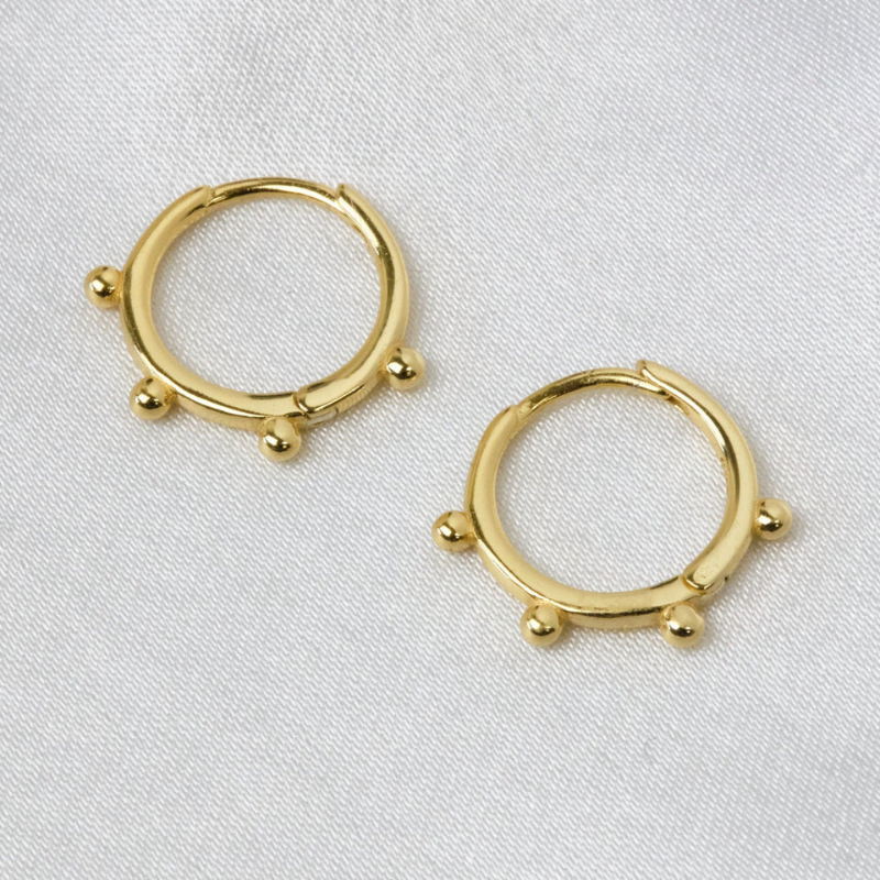 Boucles d'oreilles élégantes en Perles géométriques