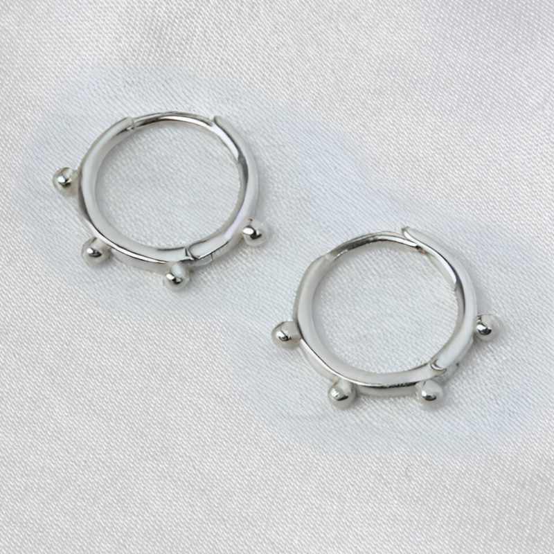 Boucles d'oreilles élégantes en Perles géométriques