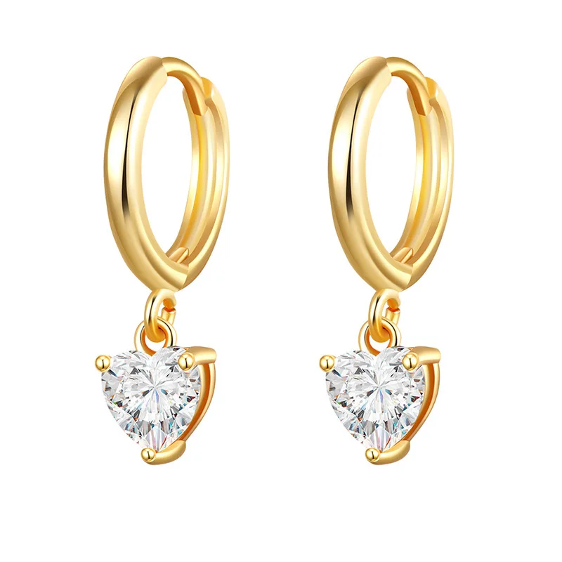 Boucles d’Oreilles Goutte Zirconium