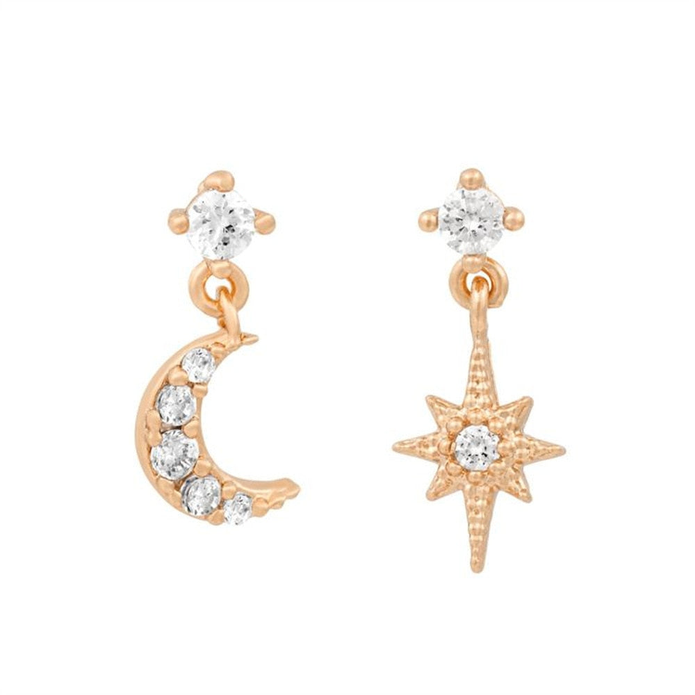 Boucles d’Oreilles Étoilées
