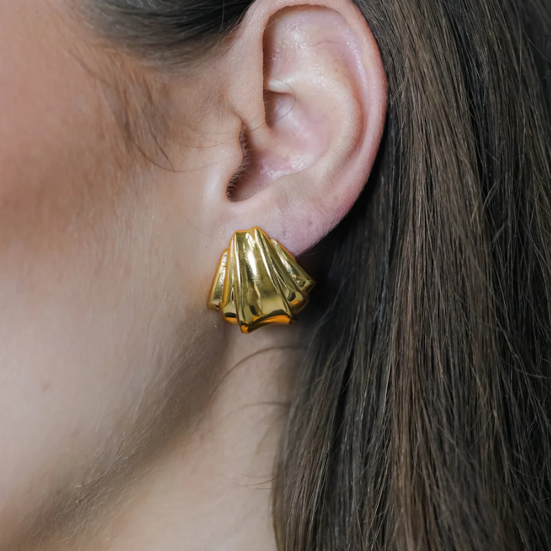 Boucles d'oreilles Inspirées de la Coquille