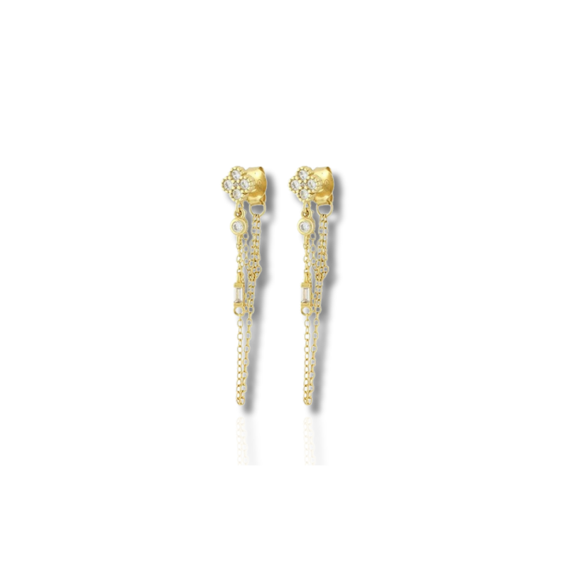 Boucles d'oreilles Luna Élégance