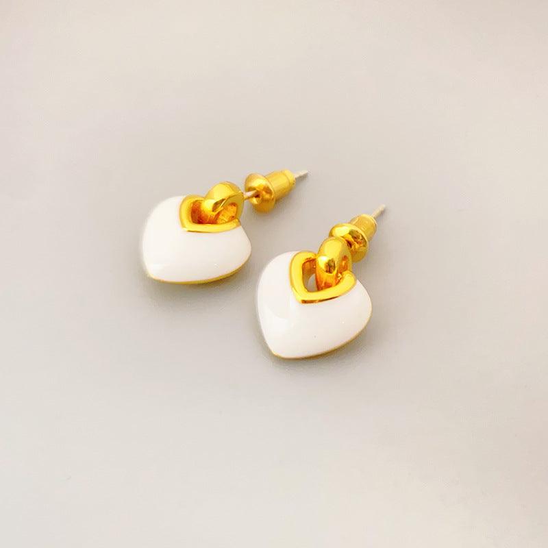Boucles d'oreilles Amour Français