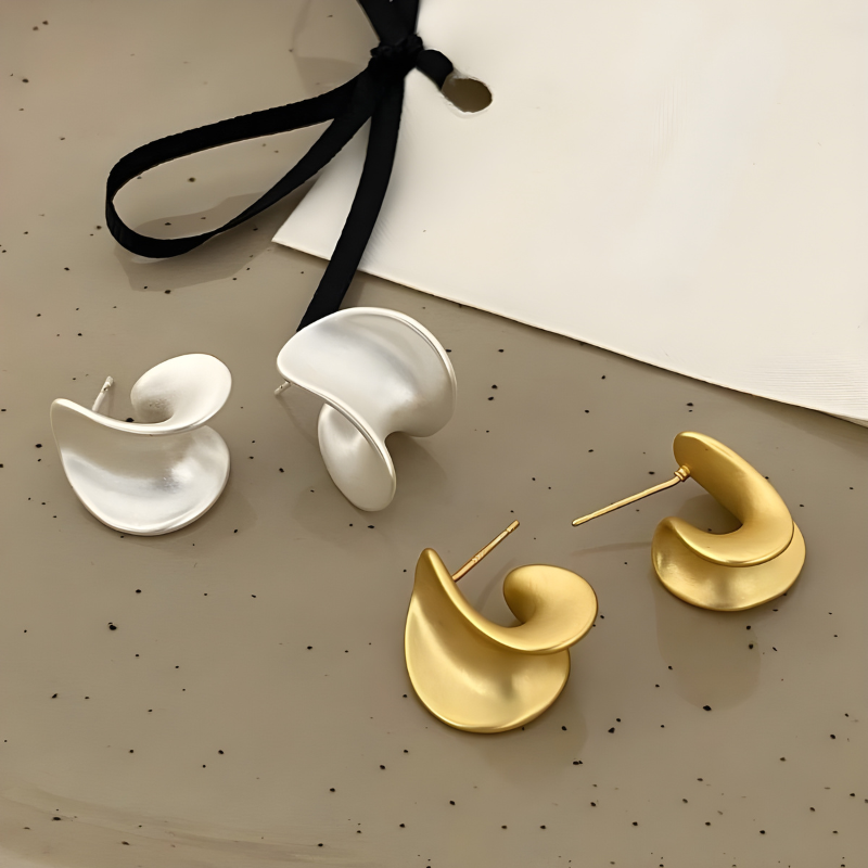 Boucles d'oreilles Curve