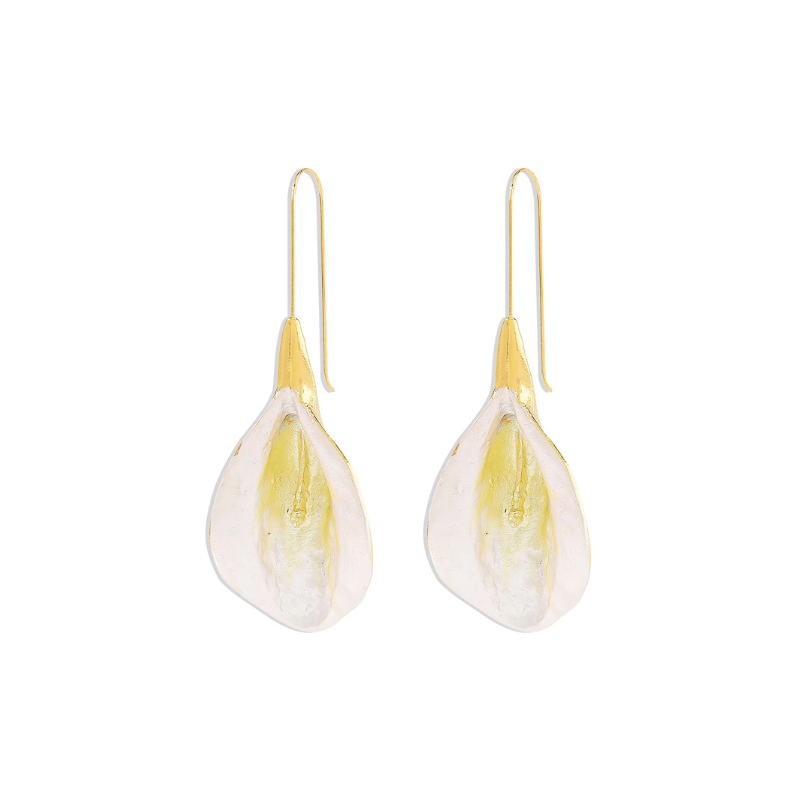 Boucles d'oreilles Bengale à fleurs