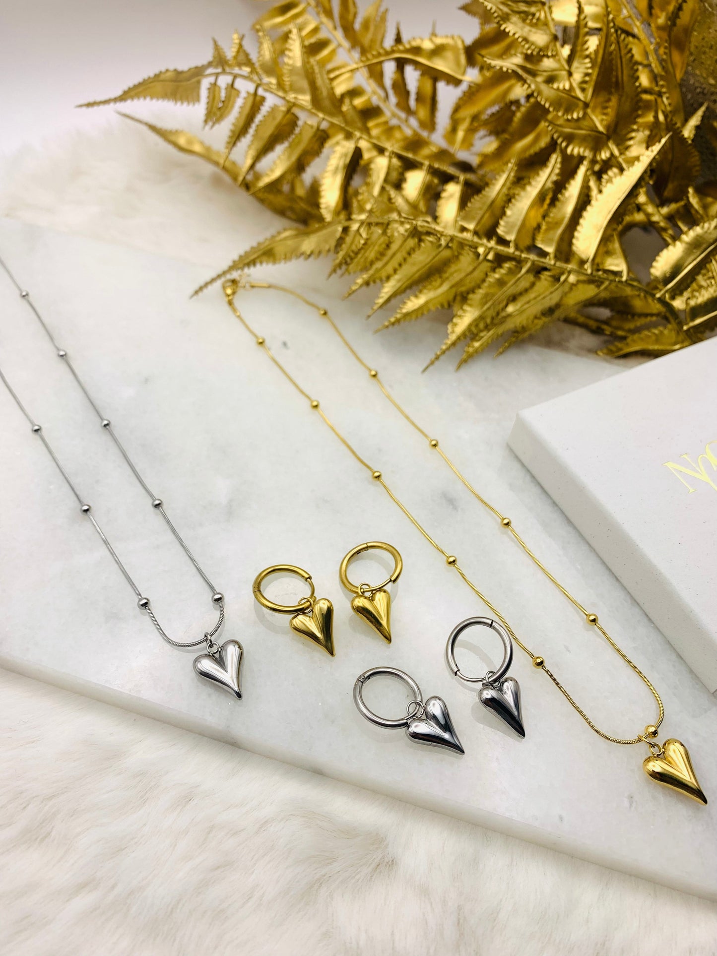 Collier Pendentif Cœur Raffiné