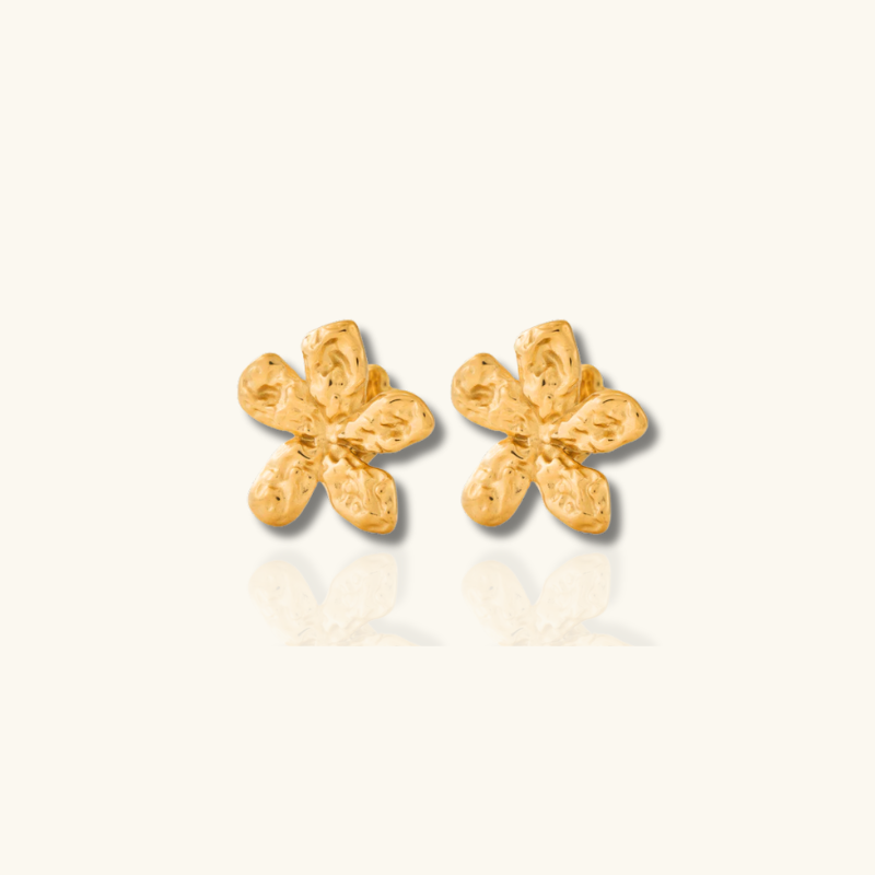 Boucles d'oreilles Fleur Vintage