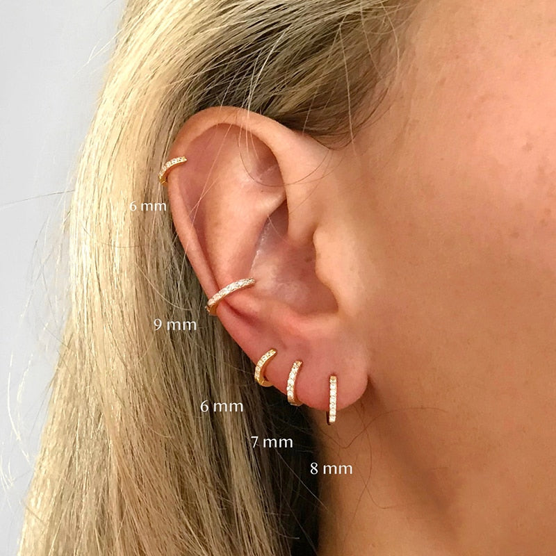Créoles Pavé Élégantes