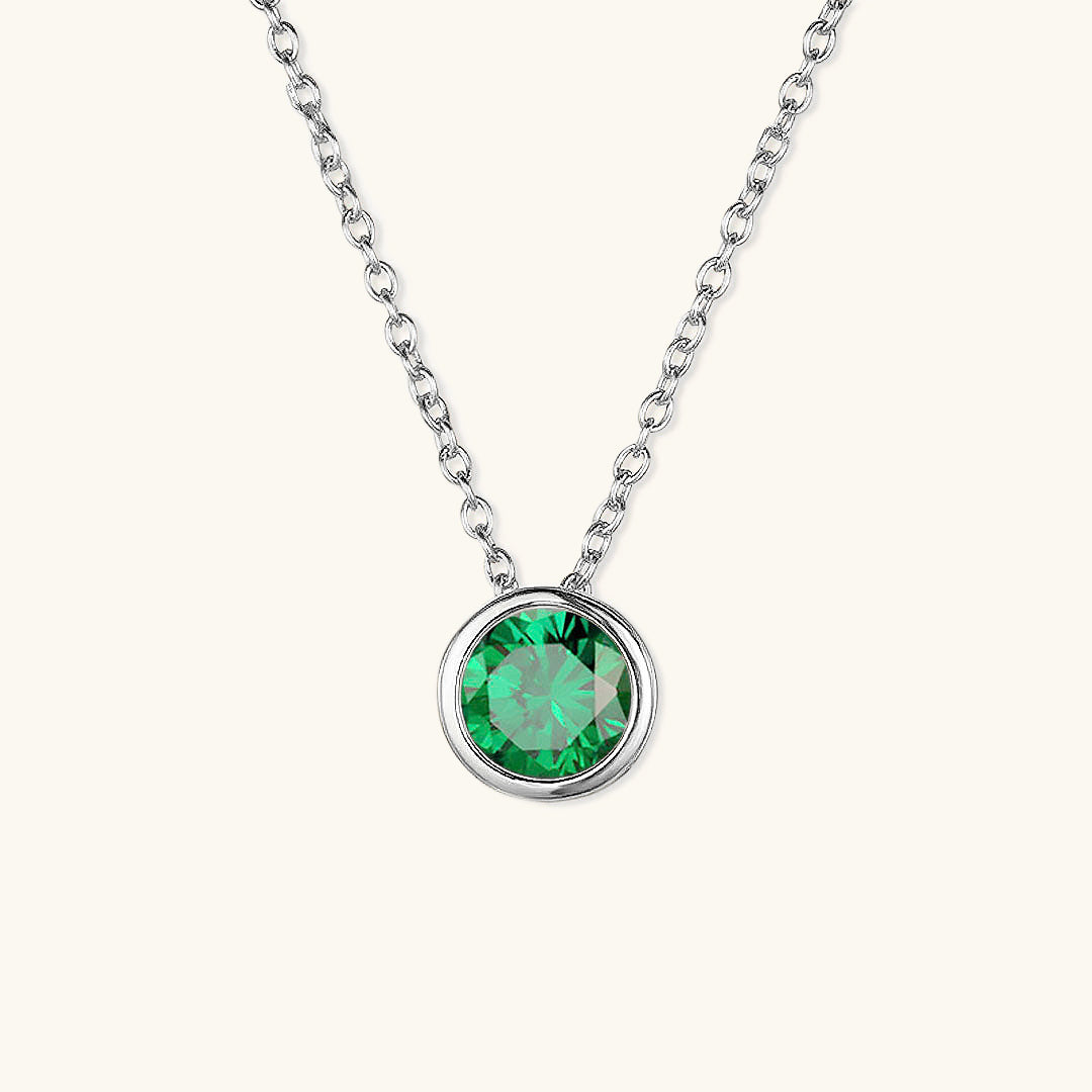 Collier Pierre de Naissance Doré