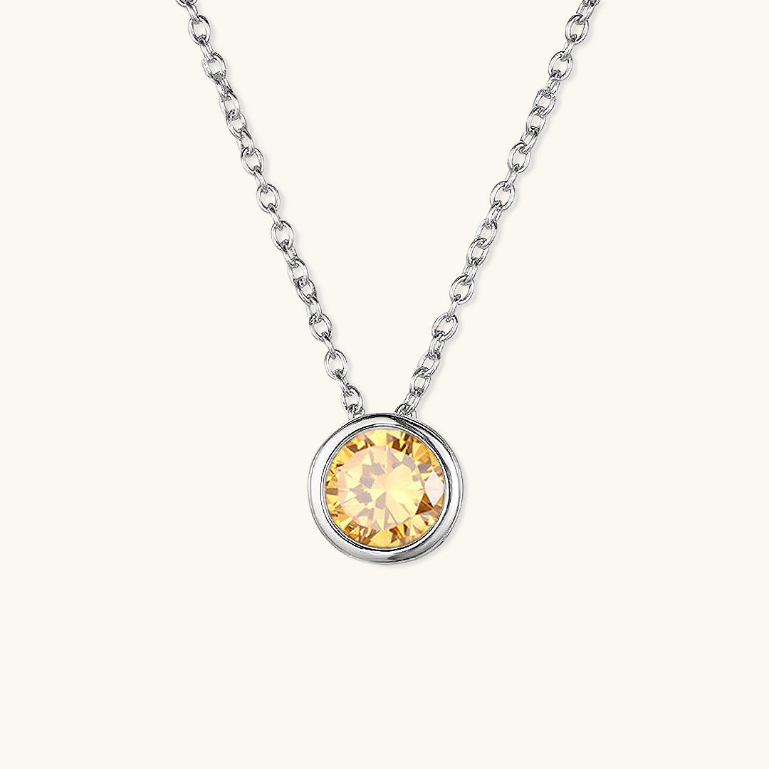 Collier Pierre de Naissance Doré