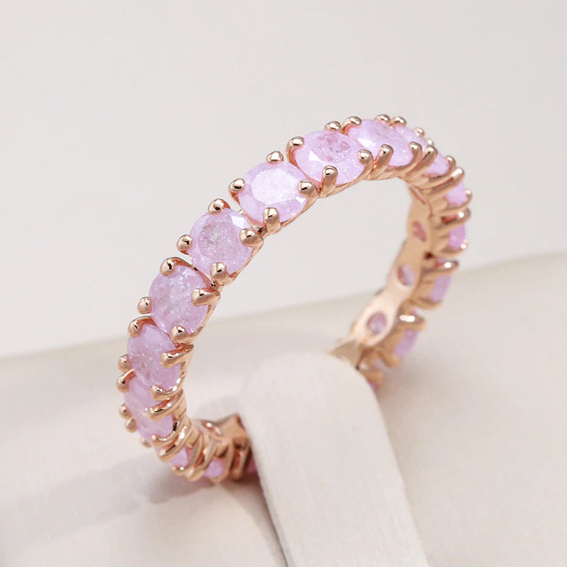 Bague ronde pierres bleues or – Léo