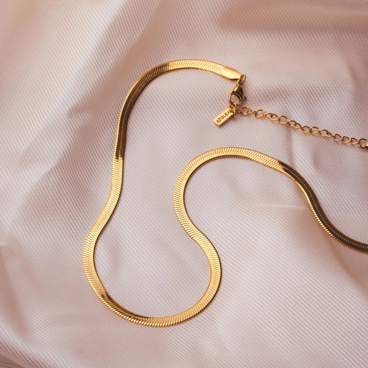 Collier Chaîne Épi Doré