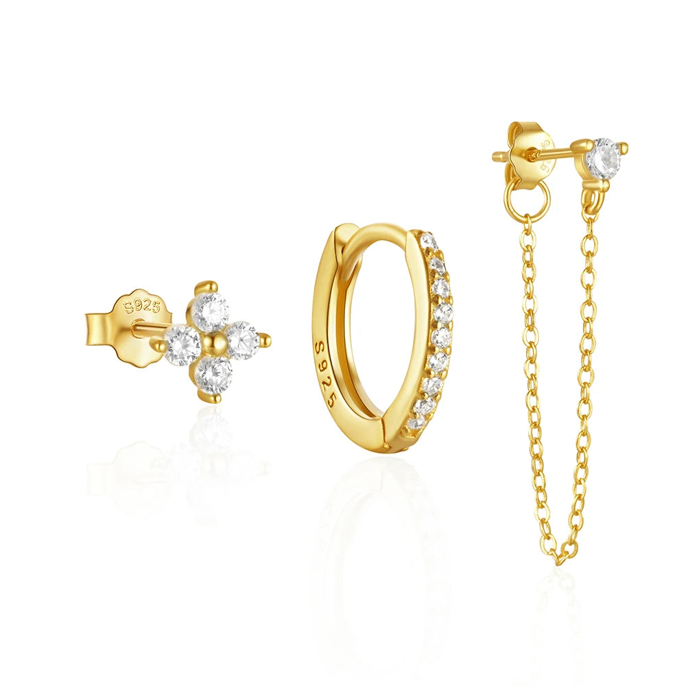 Set de Boucles d’Oreilles Élégantes